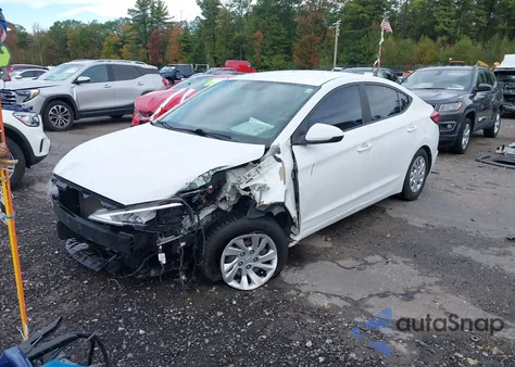 2019 Hyundai Elantra Se z USA, uszkodzony, nr VIN 5NPD74LF8KH433513